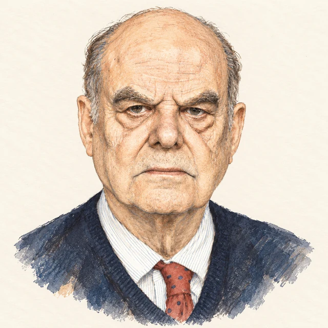 Illustrated portrait of John Thompson