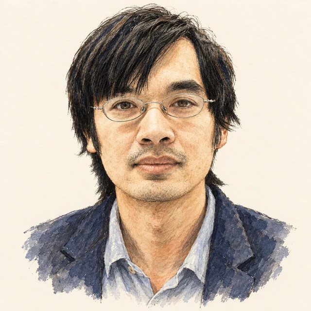 Illustrated portrait of Terence Tao