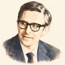 Illustrated portrait of Klaus Roth