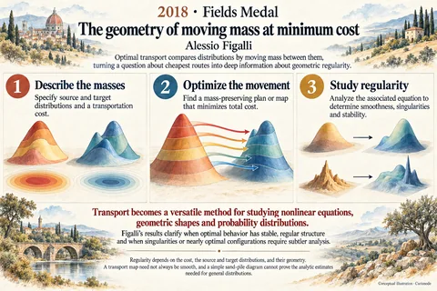 The geometry of moving mass at minimum cost