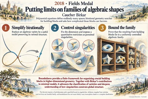 Putting limits on families of algebraic shapes