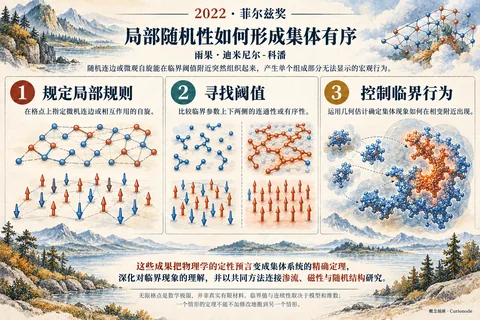 局部随机性如何形成集体有序