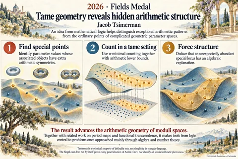 Tame geometry reveals hidden arithmetic structure