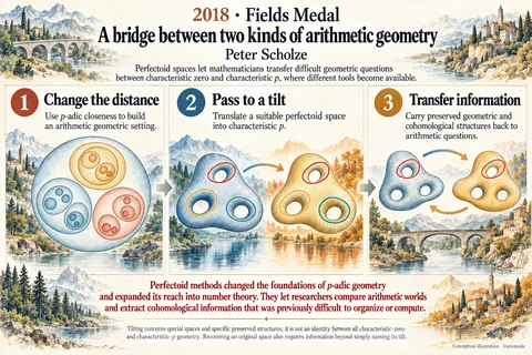 A bridge between two kinds of arithmetic geometry