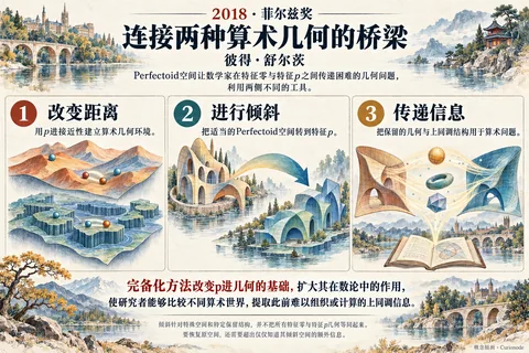 连接两种算术几何的桥梁